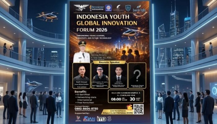 Sukabumi Bersiap Sambut Forum Inovasi Pemuda Internasional, Kampus Digital Ini Jadi Tuan Rumah