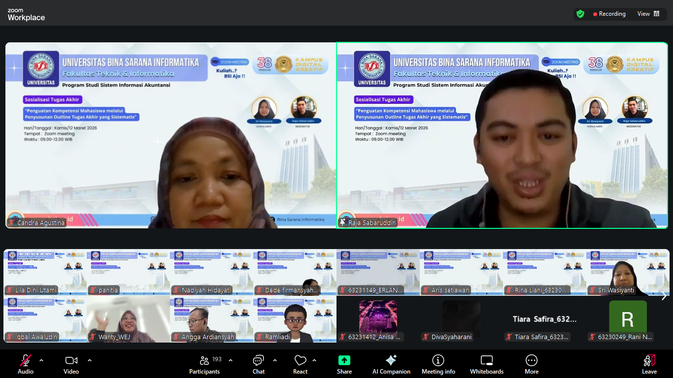 Perkuat Kompetensi Susun Outline Sistematis melalui Sosialisasi Tugas Akhir | Doc: Istimewa