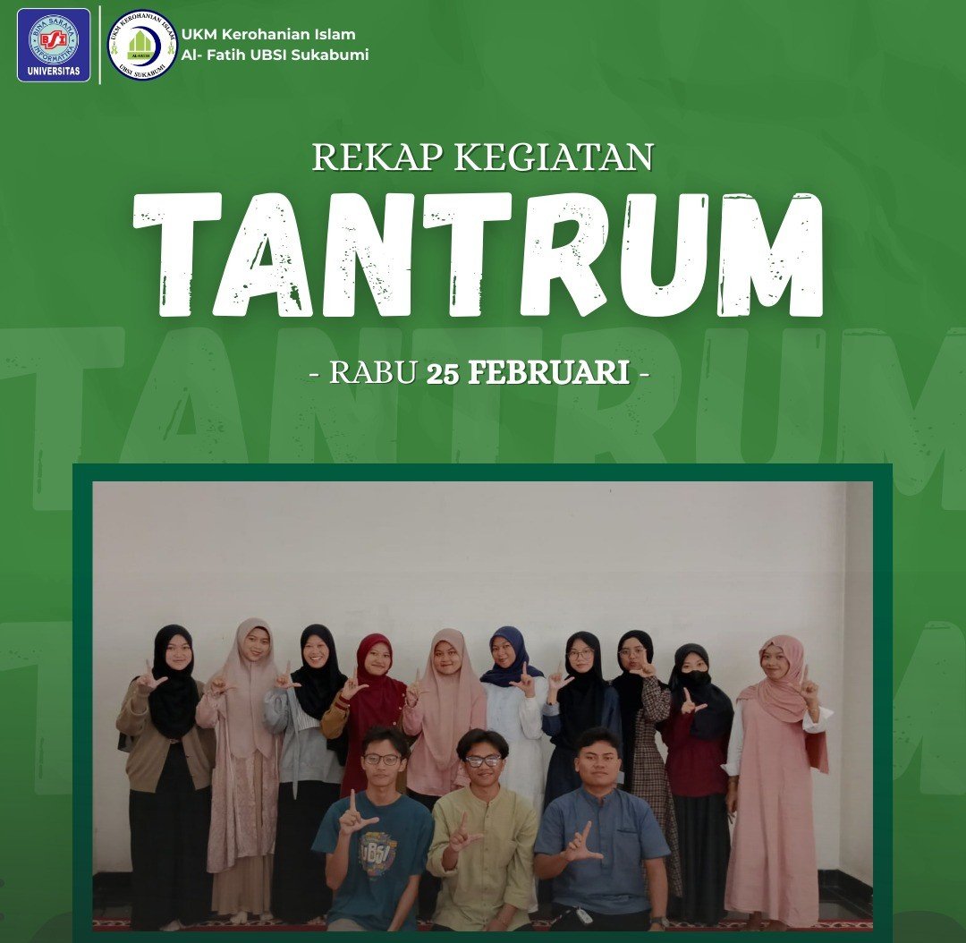 TANTRUM 2026 Ajak Generasi Muda Memaknai Wudhu Lebih Dalam | Doc. Istimewa