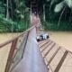 Jembatan Gantung Cibugel Sukabumi Putus, Sejumlah Pemotor Terjatuh ke Sungai