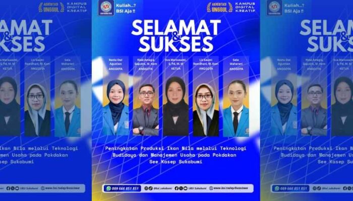 Penguatan Budidaya Ikan Nila melalui Teknologi dan Manajemen Usaha oleh UBSI Sukabumi