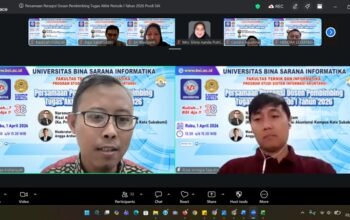 Prodi SIA UBSI Sukabumi Selaraskan Persepsi Dosen Pembimbing Tugas Akhir Tahun 2026 | Doc: Istimewa