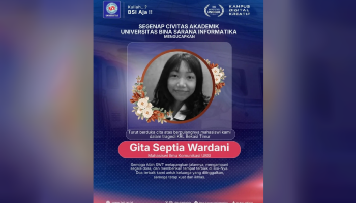 Mahasiswi UBSI Meninggal: Insiden Kereta Bekasi Timur Tinggalkan Duka Mendalam