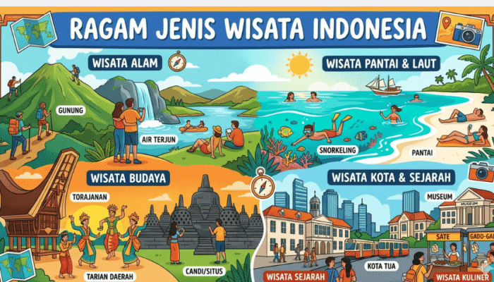 Tempat Liburan Ternyata Punya Banyak Jenis, Kamu Sudah Tahu?