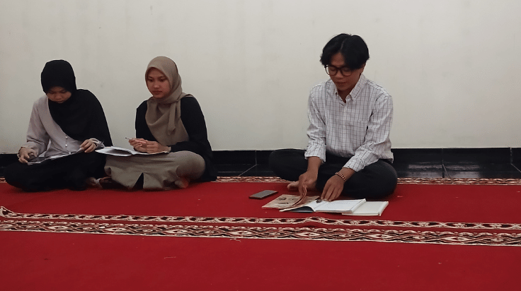Sesi penyampaian materi TANTRUM oleh M. Ibhammurival | Doc. Istimewa