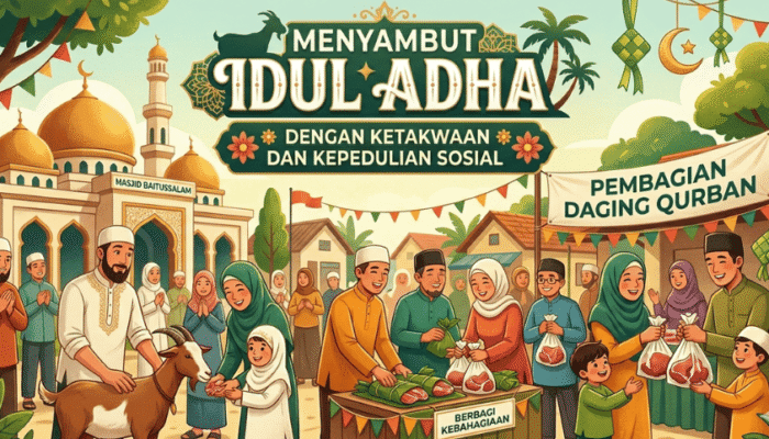 Menyambut Idul Adha dengan Ketakwaan dan Kepedulian Sosial
