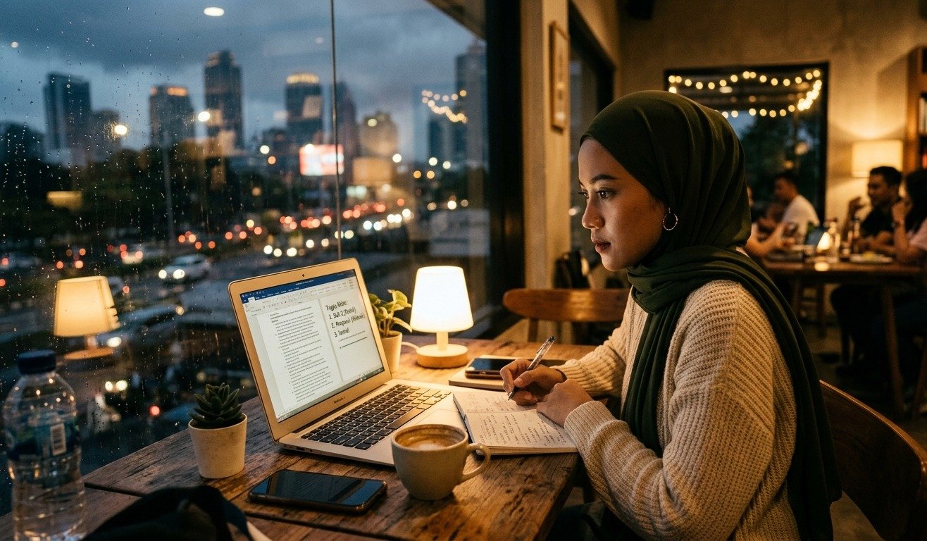 Self Motivation Jadi Kunci di Tengah Tekanan Tanpa Support System | Sumber: Generated AI (Gemini)