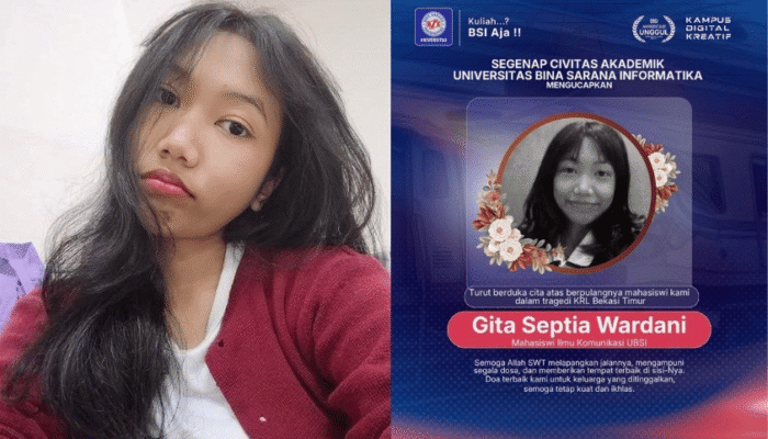 Gita Korban Kecelakaan Kereta, Kisah Calon Reporter