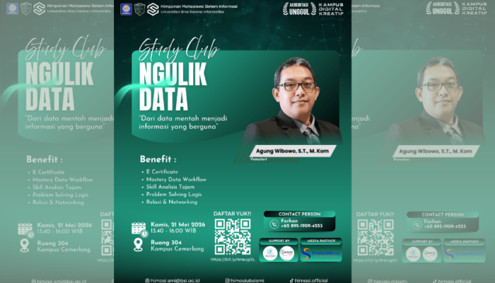 Menuju Study Club “Ngulik Data”:  HIMASI Dorong Mahasiswa Kuasai Analisis Data