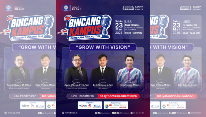Jangan Lewatkan! UBSI Sukabumi Siap Gelar BKOT 2026 Bahas Masa Depan Pendidikan Generasi Muda