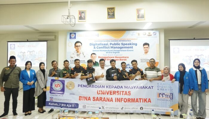 Dosen Prodi Sistem Informasi UBSI Sukabumi Tingkatkan Kompetensi Digitalisasi EO Ronggolawe
