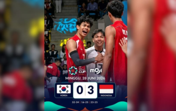 Timnas Voli Indonesia Cetak Sejarah di AVC Men’s Cup 2026