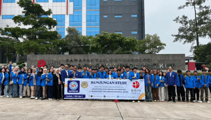 BRIN Bandung Jadi Tempat Belajar Riset dan AI Mahasiswa UBSI