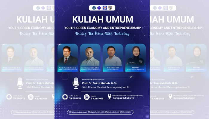 Jangan Lewatkan! Kuliah Umum Green Economy dan Teknologi Bersama Staf Khusus Menteri Ketenagakerjaan RI