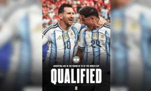 Messi Bikin Sejarah Lagi! Argentina Melaju ke 32 Besar