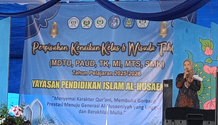 Yayasan Al-Husaeniyah Sukses Gelar Prosesi Perpisahan dan Kenaikan Kelas Angkatan 2025/2026