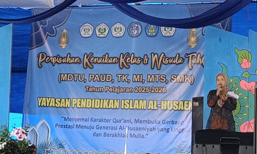 Perpisahan dan Kenaikan Kelas YPI Al-Husaeniyah.