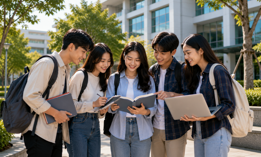 Calon mahasiswa mencari kampus terbaik untuk menunjang karier