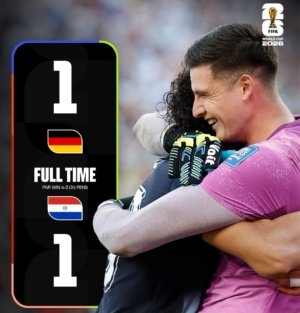 Paraguay Singkirkan Jerman