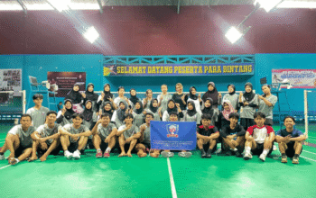 Latihan Rutin UKM Bulutangkis UBSI Sukabumi: Dari Teknik Dasar Hingga Simulasi Tanding | Doc. Istimewa