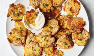 Crispy Smashed Potato, Camilan Kentang yang Mudah Dibuat
