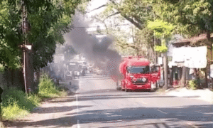 Truk Tangki Pertamina Terbakar, Jalur Cianjur-Sukabumi Ditutup Sementara
