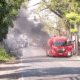 Truk Tangki Pertamina Terbakar, Jalur Cianjur-Sukabumi Ditutup Sementara