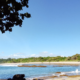 Pantai Ombak Tujuh di kawasan Ujung Genteng Sukabumi.
