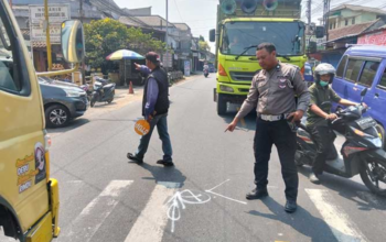 Kecelakaan Cicurug, Tiga Orang Luka usai Dump Truck Tabrak Dua Motor