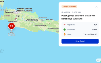 Gempa di Sukabumi, BMKG Ungkap Penyebab Guncangan M 4,8