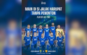 Resmi! Duel Persib vs Manila Digger Pindah ke Si Jalak Harupat, Bobotoh Dilarang Masuk Stadion