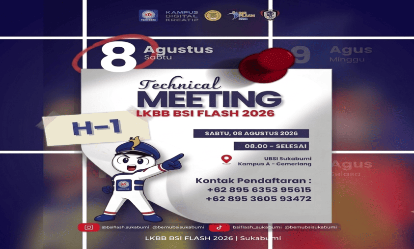 Technical Meeting LKBB BSI Flash 2026 Segera Digelar, Siap Kupas Aturan dan Teknis Lomba
