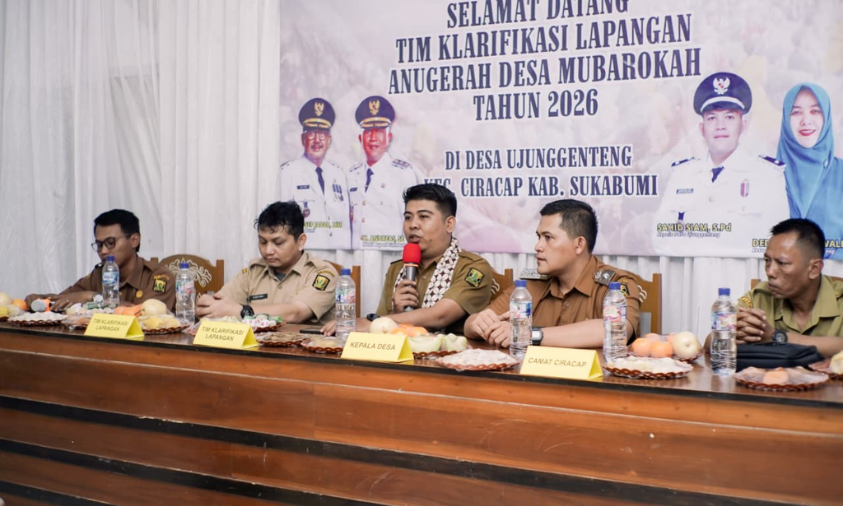 Desa Ujunggenteng Ikuti Verifikasi Anugrah Desa Mubarokah 2026