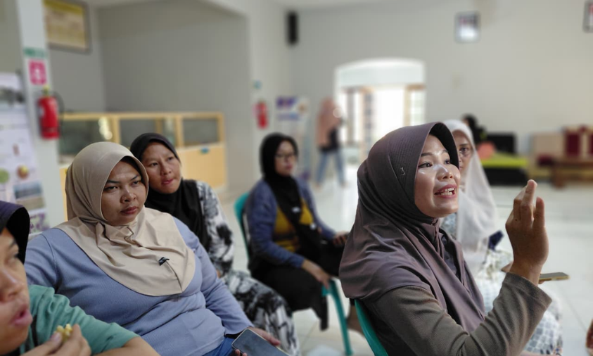 Peserta Aktif Mengikuti Kegiatan Sosialisasi