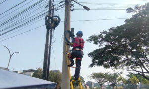 PLN Icon Plus Perkuat Jaringan lewat Penataan Kabel Fiber Optik