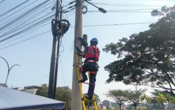 PLN Icon Plus Perkuat Jaringan lewat Penataan Kabel Fiber Optik