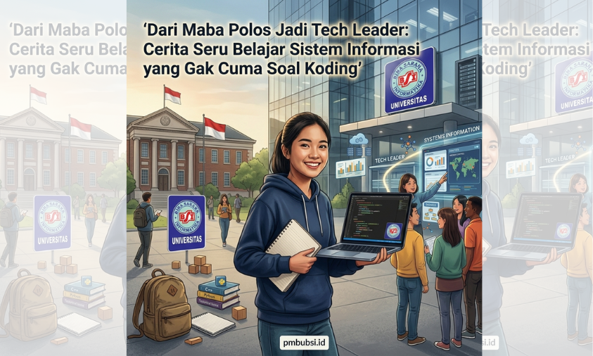 Dari Mahasiswa Baru hingga Jadi Tech Leader, Sistem Informasi Tak Sekadar Belajar Coding