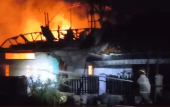 8 Rumah Terbakar di Kadudampit Sukabumi, Warga Terpaksa Mengungsi