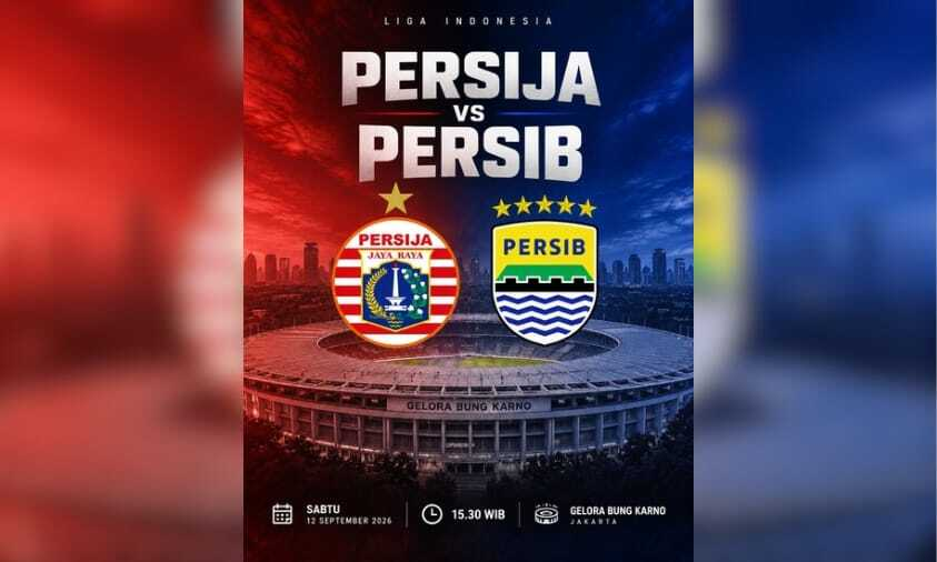 Persija Jamu Persib di SUGBK, El Clasico Jakarta Memanas