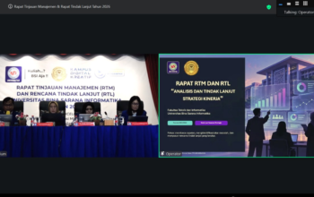 BPMA UBSI Bahas Hasil Audit Mutu dan Tindak Lanjut RTM 2026
