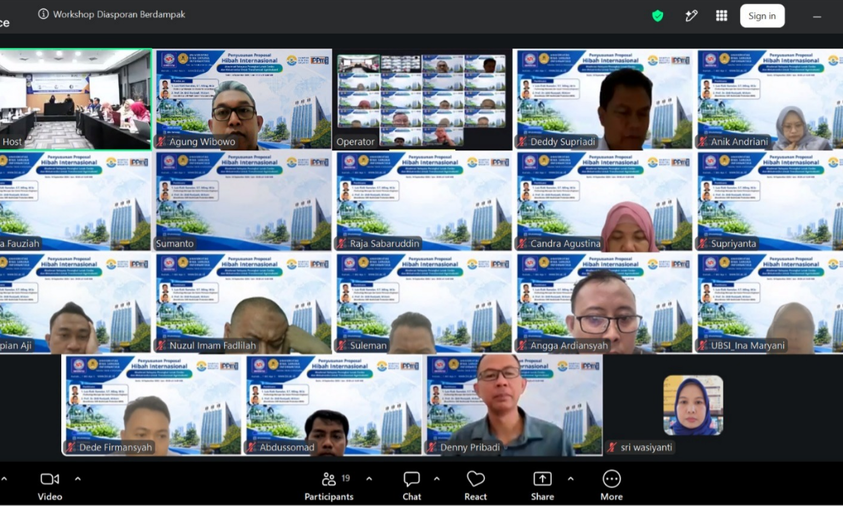 Program Diaspora Berdampak UBSI Bahas Proposal Hibah Internasional