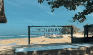 Pesona Pantai Cibuaya Desa Pangumbahan, Wisata Bahari dengan Karang dan Sunset Memukau | Doc. Istimewa