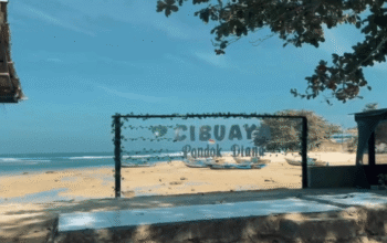 Pesona Pantai Cibuaya Desa Pangumbahan, Wisata Bahari dengan Karang dan Sunset Memukau | Doc. Istimewa