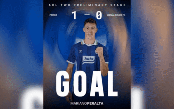 Persib Lolos ACL 2 Usai Menang 1-0 atas Manila Digger