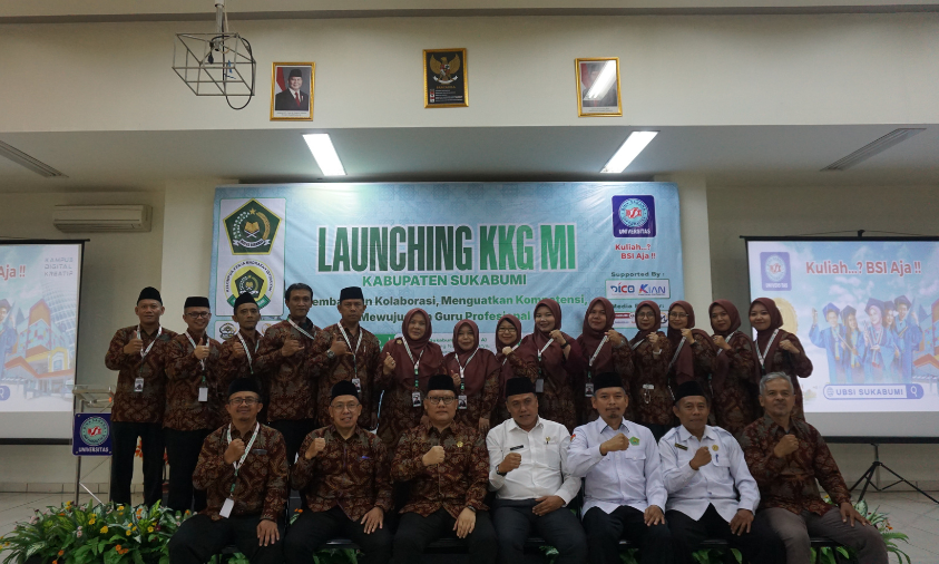 KKG MI Kabupaten Sukabumi Launching, Perkuat Kolaborasi Guru