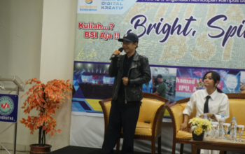 Andhika Putra Dermawan Ajak Maba UBSI Bangun Relasi