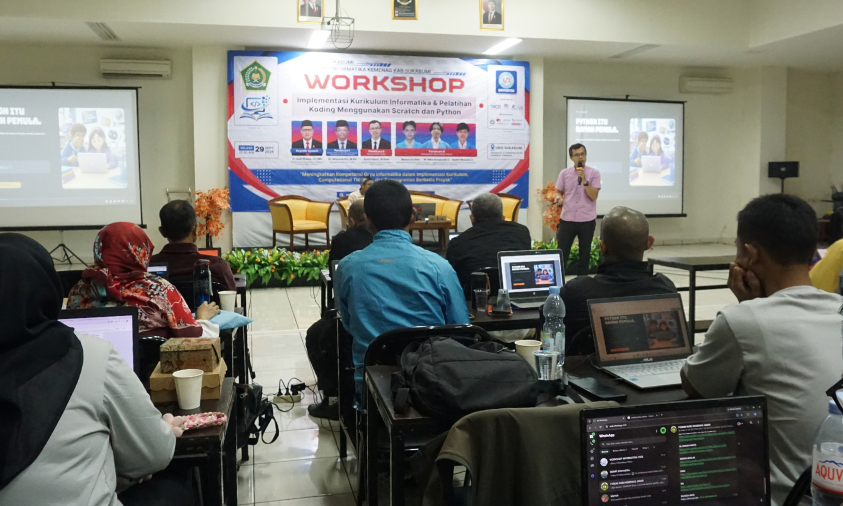 Dari Konsep hingga Praktik, Saeful Bekali Guru Dasar Pemrograman Python | Doc: Istimewa