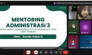 Mentoring Administrasi 3 Perkuat Tata Kelola Organisasi HIMASI