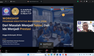 Workshop PKM Dorong Mahasiswa Ubah Ide Kreatif Menjadi Prestasi