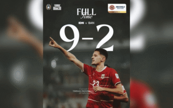 Timnas Indonesia Menang 9-2, Lolos ke Final ASEAN Cup 2026